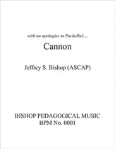 Cannon Orchestra sheet music cover